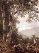 Landscape with Birches